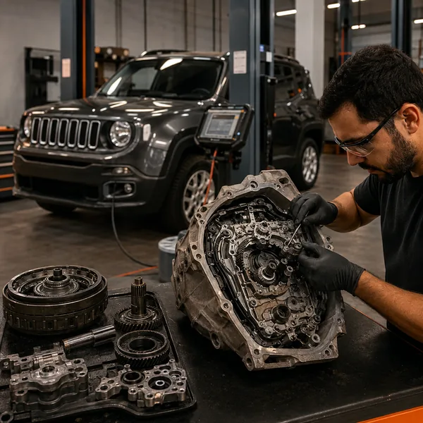 Reparo de câmbio automático em oficina Point Motors